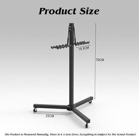 Sports Racket Storage Cart, Tennis Rack with 3 Wheels， Badminton Holder,for Stadium Field,Stable Structure in Saudi Arabia