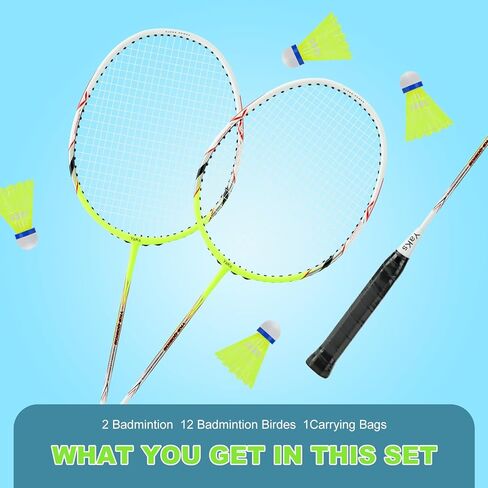 YAKS 3U Ful الكربون المهنية Uitra ضوء عالية المرونة الكبار طالب التدريب مضرب بدمنتون مجموعة نوع دائم in Kuwait