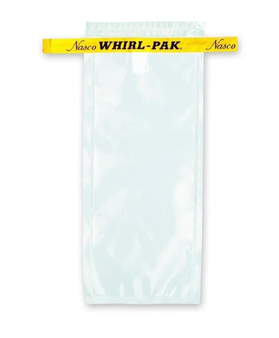 Nasco Whirl-Pak B00679WA Sample Bag, 185mm L x 75mm W, 0.057mm Thickness, 118ml Capacity (Box of 500) in Kuwait