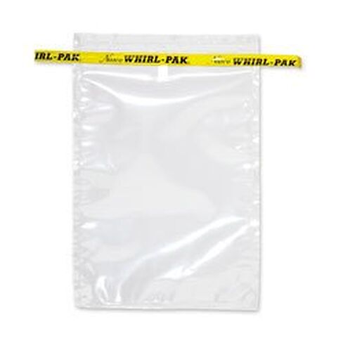 Nasco Whirl-Pak B01063WA Sample Bag, 230mm L x 150mm W, 0.102mm Thickness, 710ml Capacity (Box of 500) in Kuwait
