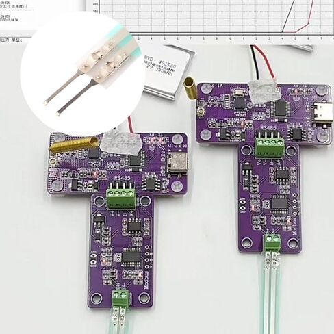 Black 1 Piece 5.6mm FSR-400-LT Thin Film Pressure Sensor with High Precision Sensing Range of 3g-500g Solves Stress Testing Problems and is Suitable for Industrial Precision Instrument Detection in Kuwait