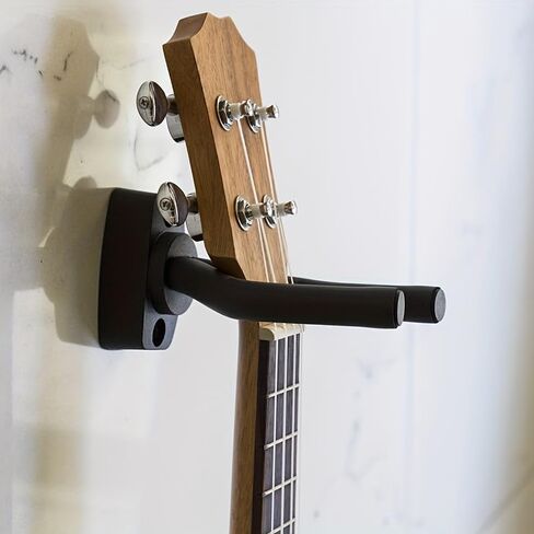 1pc Guitar Wall Mount Holder with Adjustable Soft Hook Universal Type Guitars Ukulele Bass Erhu Hanger in Saudi Arabia