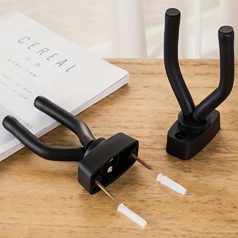 1pc Guitar Wall Mount Holder with Adjustable Soft Hook Universal Type Guitars Ukulele Bass Erhu Hanger in Saudi Arabia