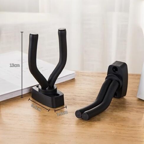 1pc Guitar Wall Mount Holder with Adjustable Soft Hook Universal Type Guitars Ukulele Bass Erhu Hanger in Saudi Arabia