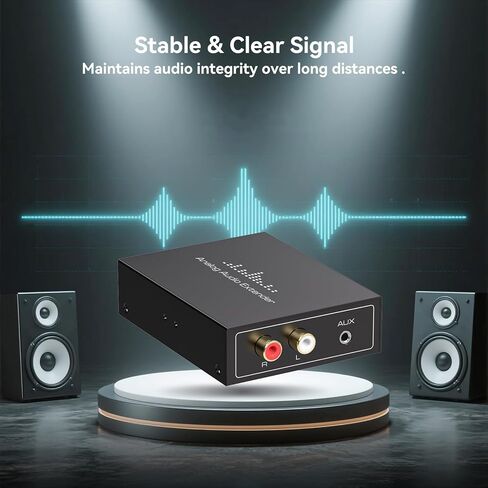 RCA / 3.5 مم موسع الصوت التناظري الاستريو عبر إيثرنت LAN كبل Cat5e / 6 واحد، يصل إلى 1640FT / 500M لا يتطلب طاقة خارجية للمسرح المنزلي والكنيسة AMP لنقل الصوت لمسافات طويلة in Kuwait