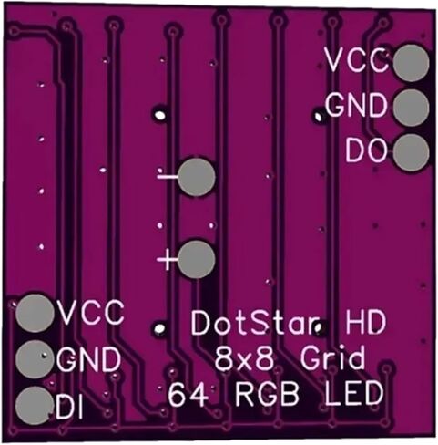 1-10pcs Dotstar 8X 8 Matrix 64 Bit RGB Led Pixel Screen(10pcs) in Saudi Arabia