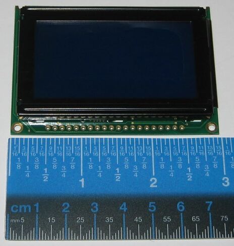 #US Graphic LCD Module - 128 X 64 Dot Matrix - CFAG12864B - Blue Screen in Saudi Arabia