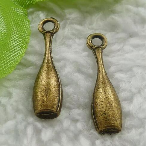 208 pcs Bronze Plated Bowling 24x6mm B887 in Saudi Arabia