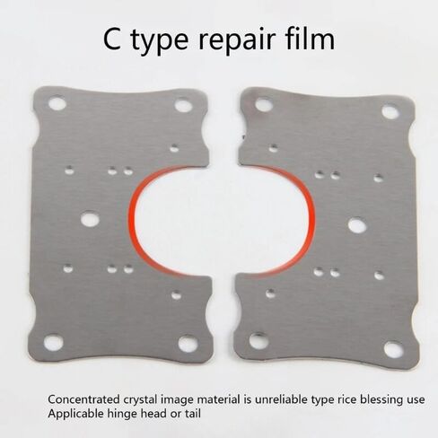 4Pack Stainless Steel Hinge Repair Plate Furniture Door Hinge Repair Accessories in Kuwait
