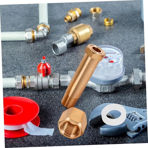 Pressure Regulator Valve Fit Metal Pressure Reducer Screw Fixator Easy Install Nuts Screws for Rv Water Regulator in Saudi Arabia