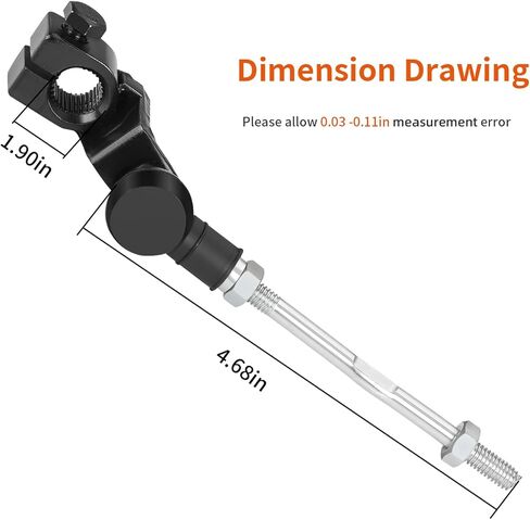 Shift Linkage Lever for Kawasaki Ninja 400 500 EX400 Z400 ER400 ER500 2018-2024 13242-0145 in Saudi Arabia