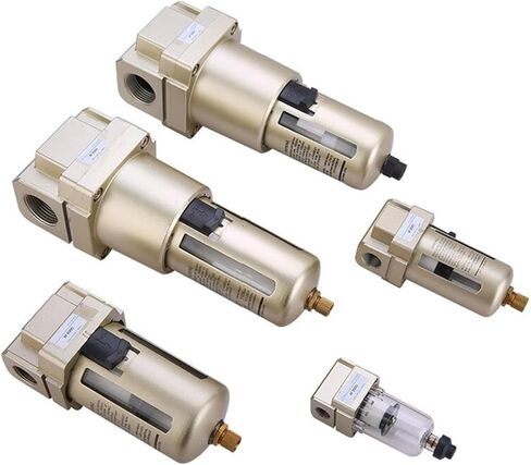 Air gas oil water filter pneumatic AF5000-06 D 3/4 inch with Copper cartridge and Protective cover Manual drain(AF5000-06) in Saudi Arabia