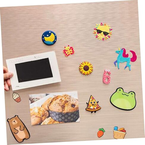 5pcs Magnetic Adhesive Sheets DIY Fridge Magnet Sheets Self Adhesive Magnets for Refrigerator in Kuwait