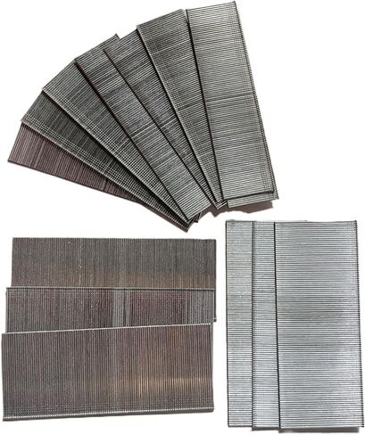 18 Gauge Brad Nails, 1200 Pieces, 2 Sizes (2 Inch, 1-1/4 Inch), Galvanized Finish, Compatible with Pneumatic and Electric Brad Nail Guns in Kuwait