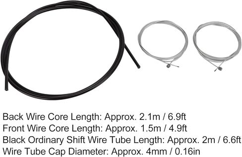Universial Bicycle Shift Cable Housing Kit Bike Shift Wire Tube Set Mountain Road Bike Exquisite Workmanship Stainless High Tensile Strength in Saudi Arabia