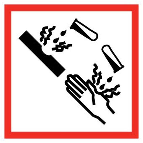 NMC National Marker GHS2034ALV2 GHS Pictogram Labels, 4 inches x 4 inches, PS Vinyl, 250/Rl in Saudi Arabia