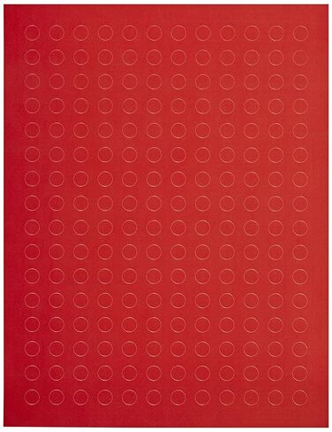 Diversified Biotech Tough-Spots SPOT-1400 Polyvinyl Laser Label, 3/8" Diameter, Red (Pack of 3840) in Saudi Arabia
