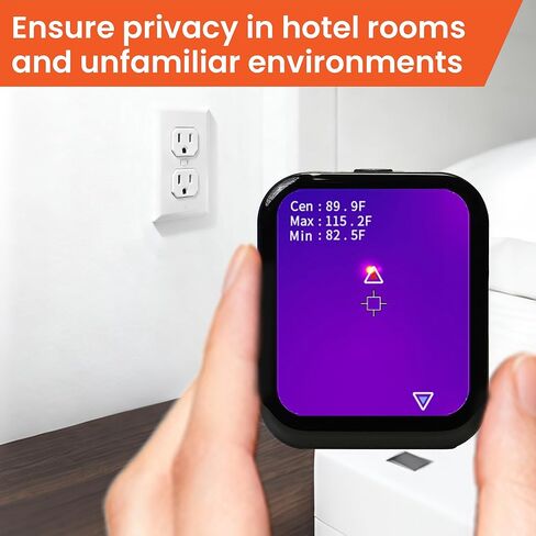 كاميرا تصوير حراري صغيرة لفحص المنزل - كاميرا حرارية بدقة 128 × 96 بالأشعة تحت الحمراء لكشف تسرب الجدار والعزل، تصوير حراري صغير للمبتدئين in Kuwait