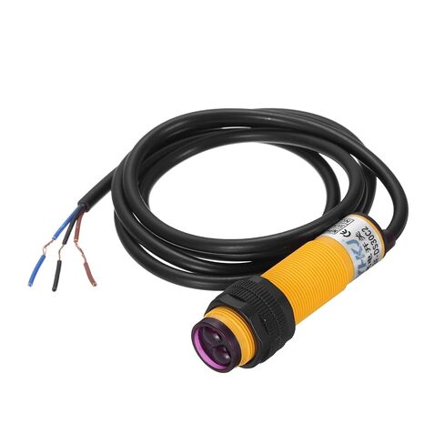 مستشعر كهروضوئي MECCANIXITY، M18 30 سم 6-36VDC مستشعر مفتاح كهروضوئي منتشر، مفتاح قرب بصري NPN NC قابل للتعديل للاستخدام الصناعي in Saudi Arabia