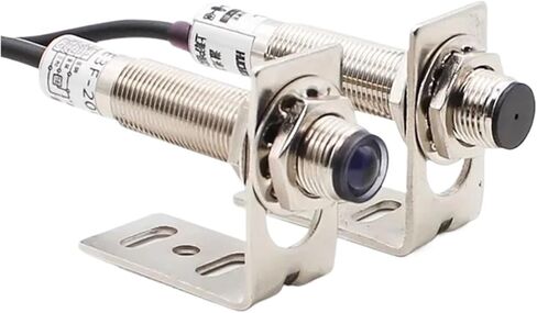 GUMMMY شعاع الليزر الكهروضوئي التبديل E3F-20L/20C1 مستشعر الأشعة تحت الحمراء NPN PNP التبديل 20 متر مستشعر الليزر DC6-36v (PNP NO) in Kuwait