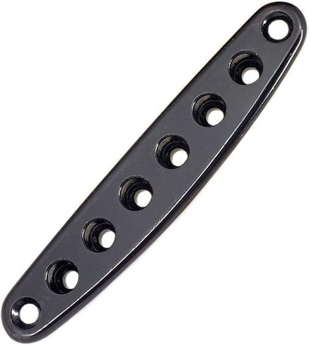 1 Piece Electric Guitar Replacement Parts Bridge String Thru Body Ferrules Bushing Mounting Plate 8-Hole Accessory in Kuwait