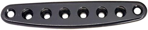 1 Piece Electric Guitar Replacement Parts Bridge String Thru Body Ferrules Bushing Mounting Plate 8-Hole Accessory in Saudi Arabia