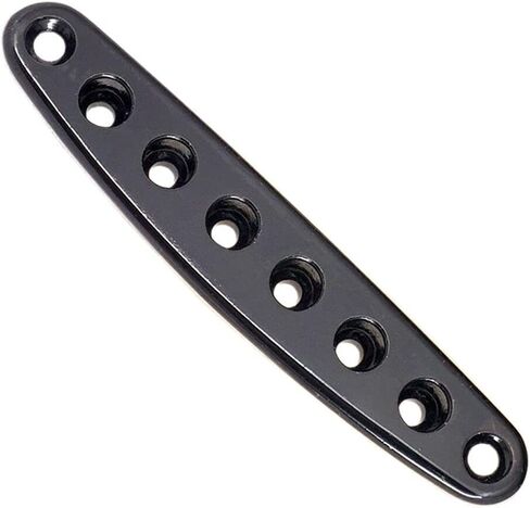 1 Piece Electric Guitar Replacement Parts Bridge String Thru Body Ferrules Bushing Mounting Plate 8-Hole Accessory in Saudi Arabia