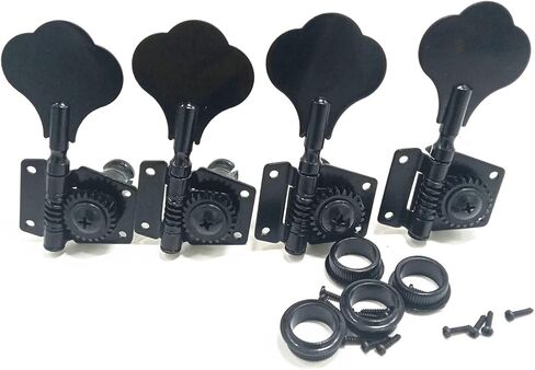 4PCS Right Machine Heads Bass Guitar Tuners Tuning Pegs Keys Open Gear Accessory in Kuwait