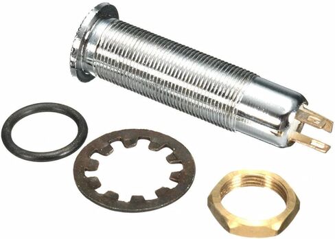 1* Copper Guitar Jack Long Threaded Mono Active Barrel Jack Socket for Electric Guitar Bass Accessory in Kuwait