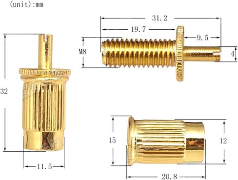 Iron 6 Roller Bridge Tremolo Saddles With Two Posts For LP EPI Electric Guitar Parts Accessory in Kuwait