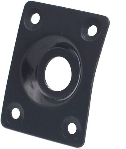 Guitar Rectangular Output Jack Plate Square with Screws for Electric Bass Guitar Accessory in Kuwait