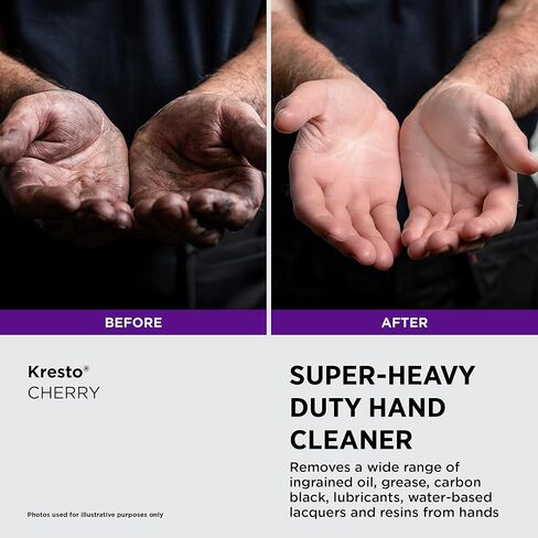 SC Johnson Professional Kresto Cherry, Super Heavy Duty Hand Cleaner, 1 Gallon Pump Bottle, for Professional Use Only in Saudi Arabia