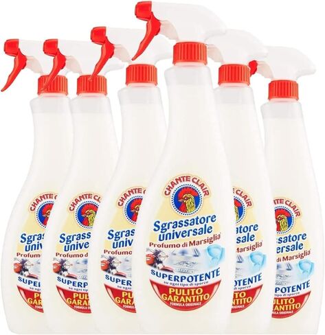 Hemir Chante Clair Sgrassatore Universale Super Pote al Profumo di Marsiglia حزمة ترويجية عرض Chanteclair (6 × 600 مل كاملة) in Saudi Arabia