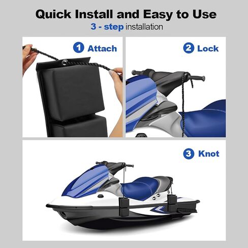 Boat Bumpers for Docking - Motorboat Dock Accessories,Shock-Proof Flat Motorboat Docking Fenders for Pontoon Marine Wakeboarding Yachting Houseboat Fishing Coast in Kuwait