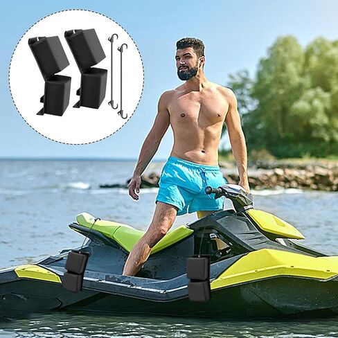 Boat Bumpers for Docking - Motorboat Dock Accessories,Shock-Proof Flat Motorboat Docking Fenders for Pontoon Marine Wakeboarding Yachting Houseboat Fishing Coast in Kuwait