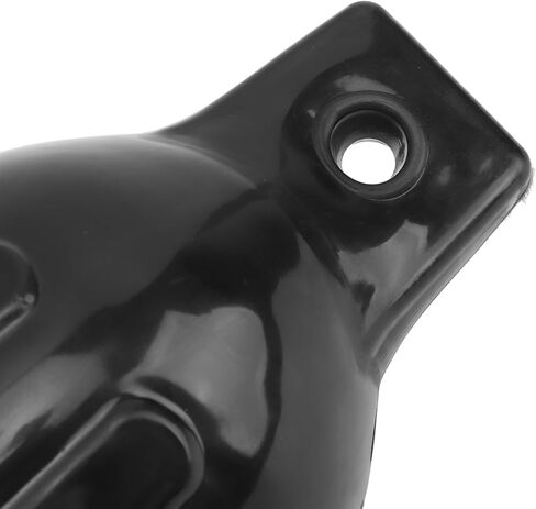 Inflatable Ribbed Dock Bumper Buoy for Ship Hull Protection, 2 PiecesSet, Easy to Inflate Black Marine Boat Fenders for Docks Pontoons in Saudi Arabia