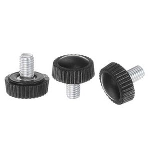 # US 20PACK M5 x 8mm متري ذكر الموضوع مخرش مقبض الإبهام المسمار لقط المقبض الأسود in Saudi Arabia