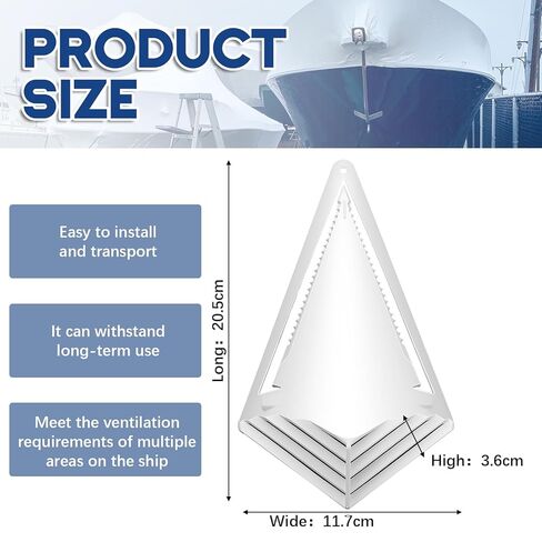 WILLBOND 10 Pack Boat Push-in Shrink Wrap Vent Boat Vent Seal Wrap Applications for Alleviate Musty Smells and Condensation Winter Storage in Saudi Arabia