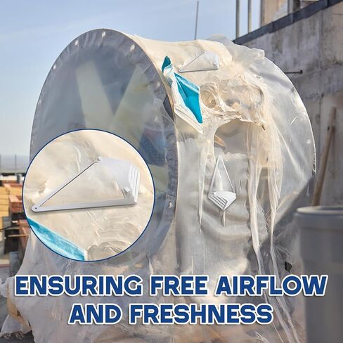 WILLBOND 10 Pack Boat Push-in Shrink Wrap Vent Boat Vent Seal Wrap Applications for Alleviate Musty Smells and Condensation Winter Storage in Saudi Arabia