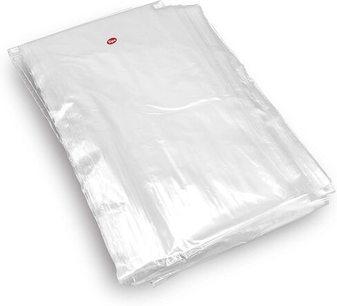 SIPA 8x102 inch 20PCS 100 Gauge POF NON-VENTING HOLE Shrink Wrap Bags Odorless perfect for wrapping stationery, photo frames, soap supplies, oil bottles, homemade DIY craft for sale. in Saudi Arabia