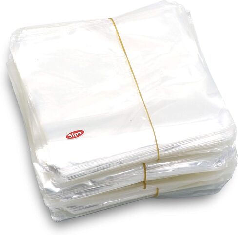 SIPA 6x6 بوصة 200 قطعة 100 مقياس POF غير فتحة تهوية أكياس تغليف قابلة للانكماش عديمة الرائحة للصابون أو قنابل الحمام أو الفنون والحرف اليدوية أو الأعمال المنزلية أو غيرها من الأشياء الصغيرة in Kuwait