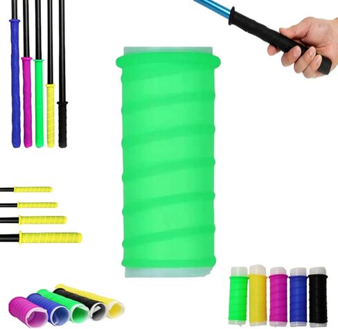 Cold Shrink Handle Grip, Rubber Cold-Shrink Handle Wrap, Insulation Non-Slip Waterproof Cold Shrink Handle Wrap Withtexture Handle Cover for Fishing Rods, Rackets and Hand Tools in Saudi Arabia