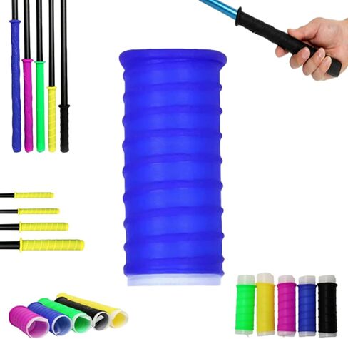 Cold Shrink Handle Grip, Rubber Cold-Shrink Handle Wrap, Insulation Non-Slip Waterproof Cold Shrink Handle Wrap Withtexture Handle Cover for Fishing Rods, Rackets and Hand Tools in Saudi Arabia