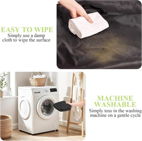 Folding Chair Rack Cover, 420D Waterproof Folding Rolling Cart Chair Storage Rack Cover - 84 Chairs Capacity, With 2 Buckles & Drawstring, 72"L x 35"W x 73"H, Black in Kuwait