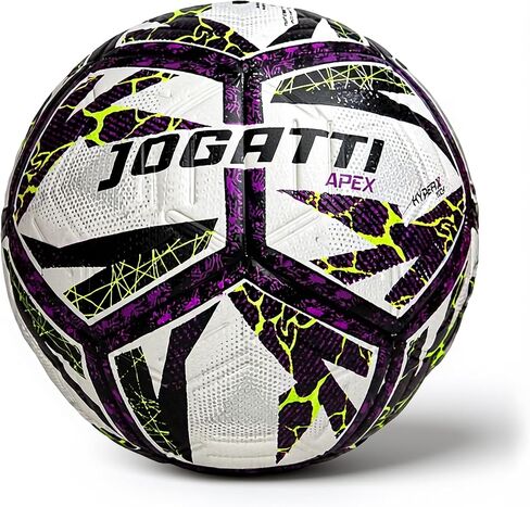 Apex Hybrid Futsal Ball – Professional Match Quality Indoor Soccer Ball Size 4-12 Embossed Panels, Textured PU Surface for Enhanced Grip & Control, Butyl Bladder, Multi-Layered Backing in Saudi Arabia