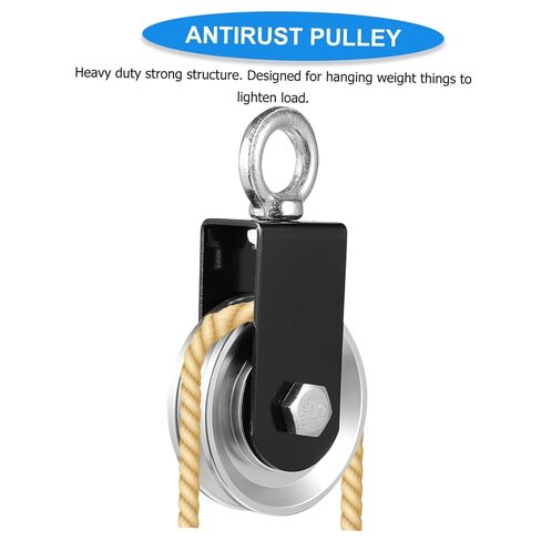 Heavy Duty Fitness Pulley Wheel Strength Training Accessory Silent Bearing Lifting Pulley for Gym in Saudi Arabia