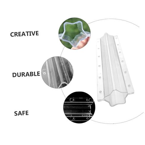 3pcs Cucumber Shaper Unique Star Fruit Shaped Vegetable Forming Tools for Garden Use Material for Safe in Saudi Arabia
