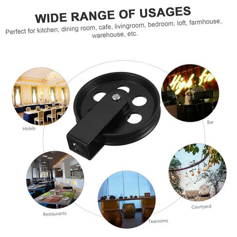 Lighting Accessories Wall Mount Pulley Hanging Wire and Rust-Free for Chandelier in Saudi Arabia