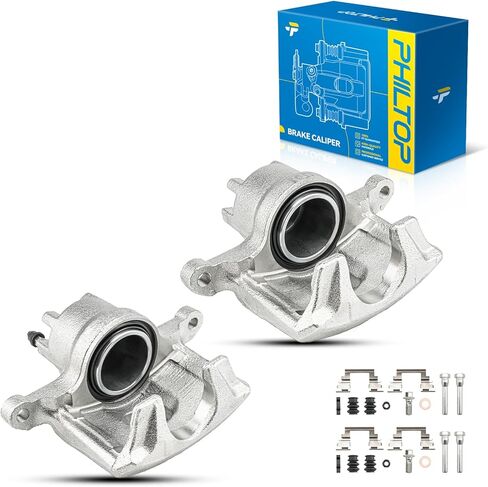 Philtop Brake Caliper Front Front مع 2013-2017 Jeep Wrangler ، 2013-2016 Dodge Grand Caravan ، 2013-2016 Chrysler Town & Country ، 2018-2018 Jeep Wrangler JK ، 2013-2013 Journey ، 18-5485 ، 18-5484 in Kuwait