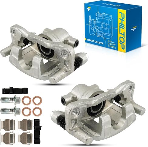 Philtop Brake Caliper Front Front مع 2013-2017 Jeep Wrangler ، 2013-2016 Dodge Grand Caravan ، 2013-2016 Chrysler Town & Country ، 2018-2018 Jeep Wrangler JK ، 2013-2013 Journey ، 18-5485 ، 18-5484 in Kuwait